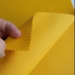 100% polyester material oxford PVC lamination backpack fabric