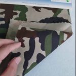 Camouflage pattern 80/20 cotton polyester twill fabric for military uniform