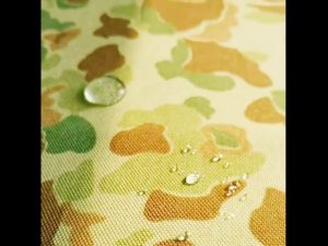 China factory 1000 denier cordura printed nylon fabric with water repellent