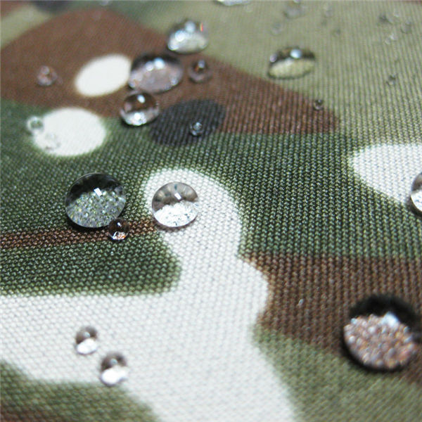 teflon 100% polyester woven waterproof outdoor military camouflage rain jacket fabric