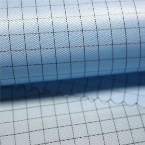 5mm stripe twill polyester antistatic woven fabric for antistatic garments