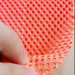 Polyester tricot warp knitted mesh military backpack pocket fabric