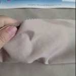 Swiss cross crepe 99% POLYCOTTON+1% CARBON YARN taffeta fabric for electronic uniform