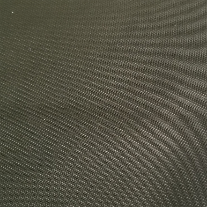 PW35/RU3RO 150D 3/1 Twill Poly Memory Like Fabric PU Clear Coating for backpack