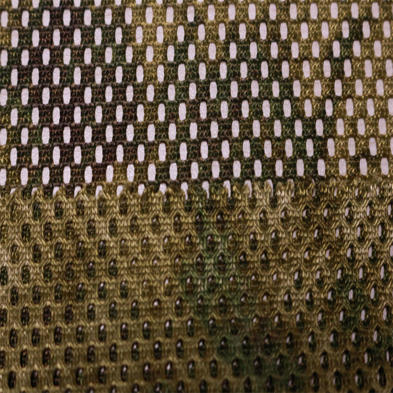 M3/POOSO 250gsm Poly warp knit net camo for backpack